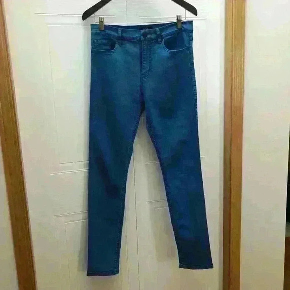 BDG Twig High Rise Ankle Skinny  Jeans Pants Stretch Blue - Picture 9 of 10